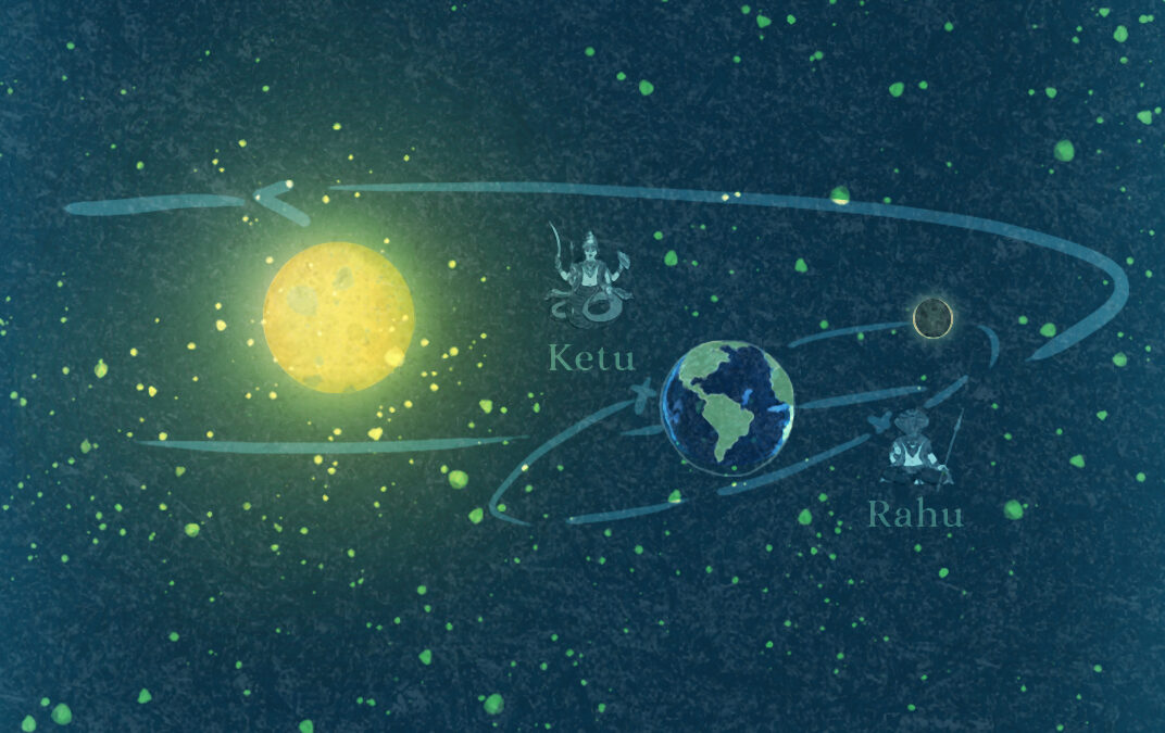 Rahu y Ketu, tránsito a Mina-Piscis y Kanya-Virgo